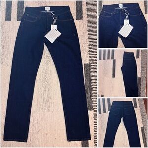 Sunspel Navy Women's Skinny Jeans